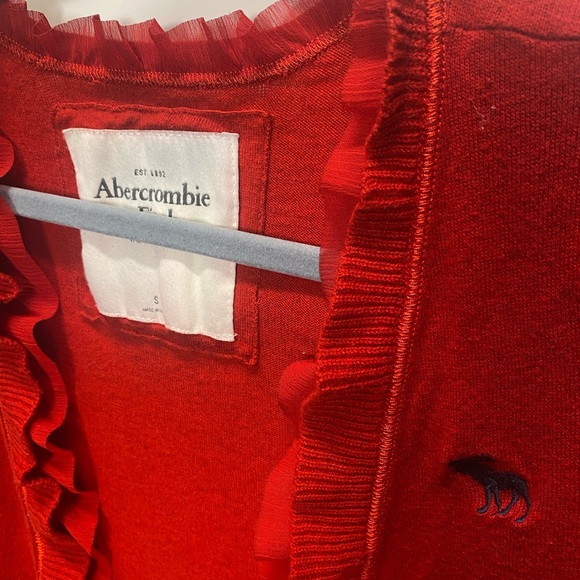 Abercrombie Ruffle Cardigan - Picture 2 of 3